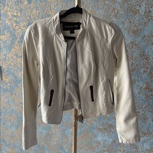 River Island Women's Off-White Jacket